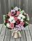 Букет цветов из: Альстромерии, Гвоздики, Розы и Хризантемы в Севске