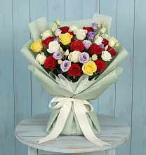 Букет цветов из:  Розы в Севске