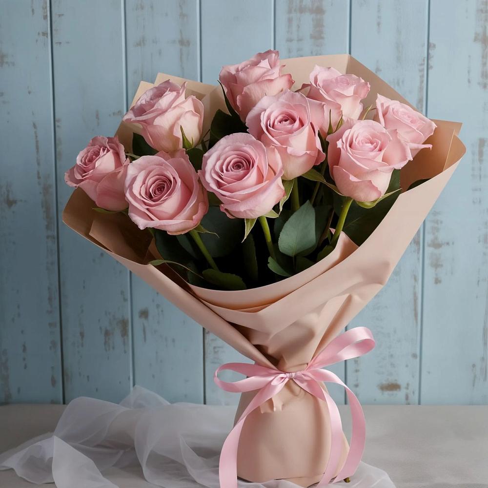 Букет цветов из: Розы в Севске