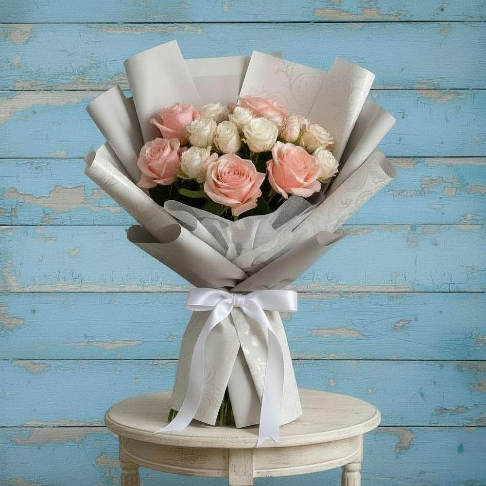 Букет цветов из: Розы в Севске