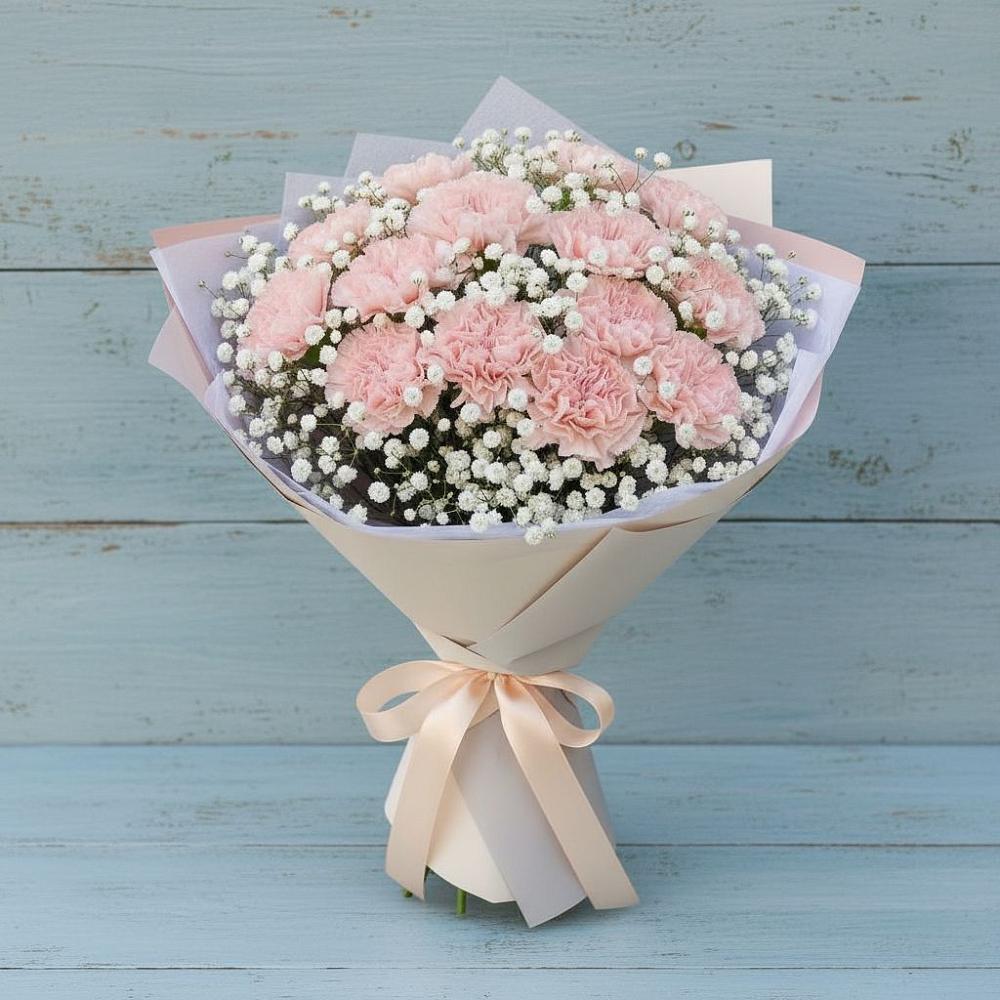 Букет цветов из: Гвоздики в Севске