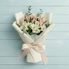 Букет цветов из:  Альстромерии #REPLACE_PRED# Севске
