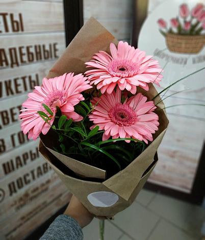Букет цветов из: Герберы в Севске