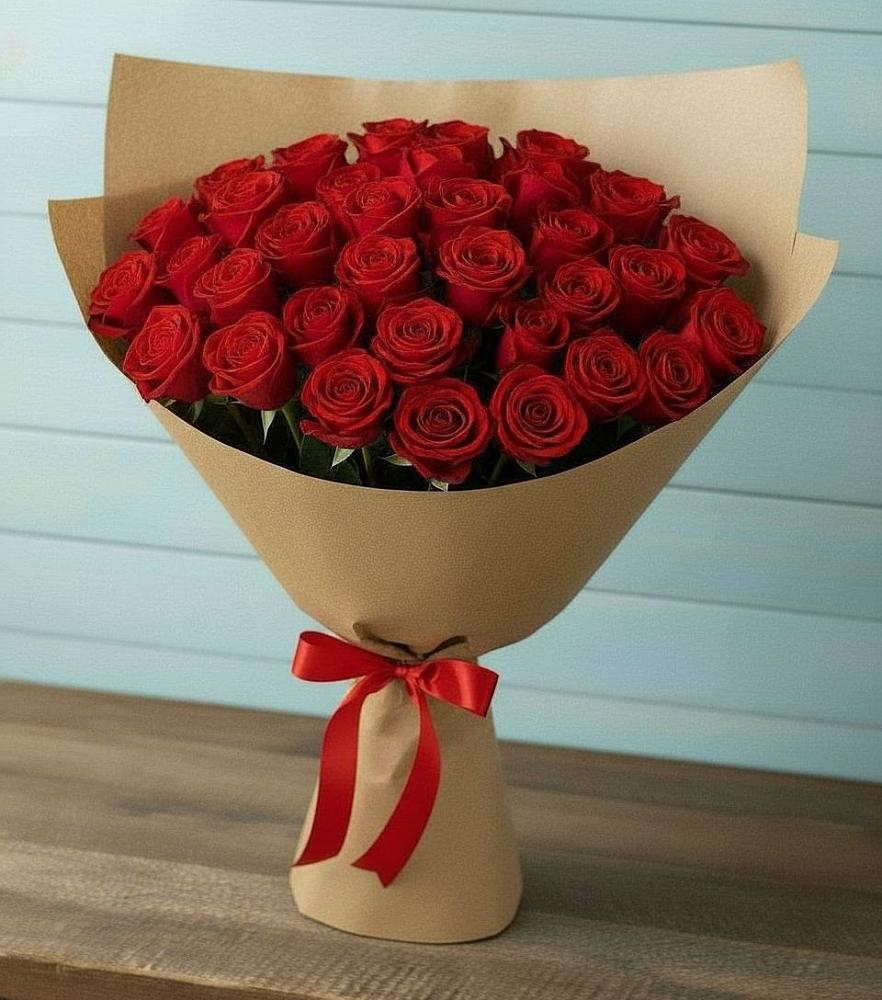 Букет Красные розы Милано в Севске