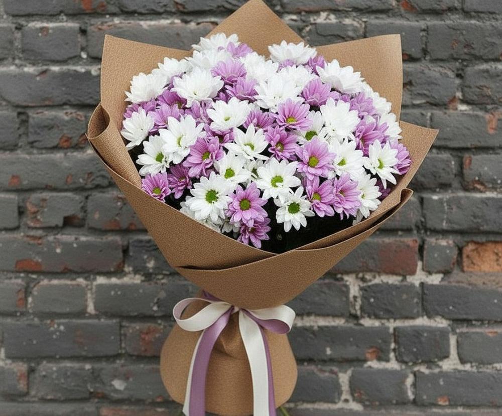 Букет цветов из: Хризантемы в Севске