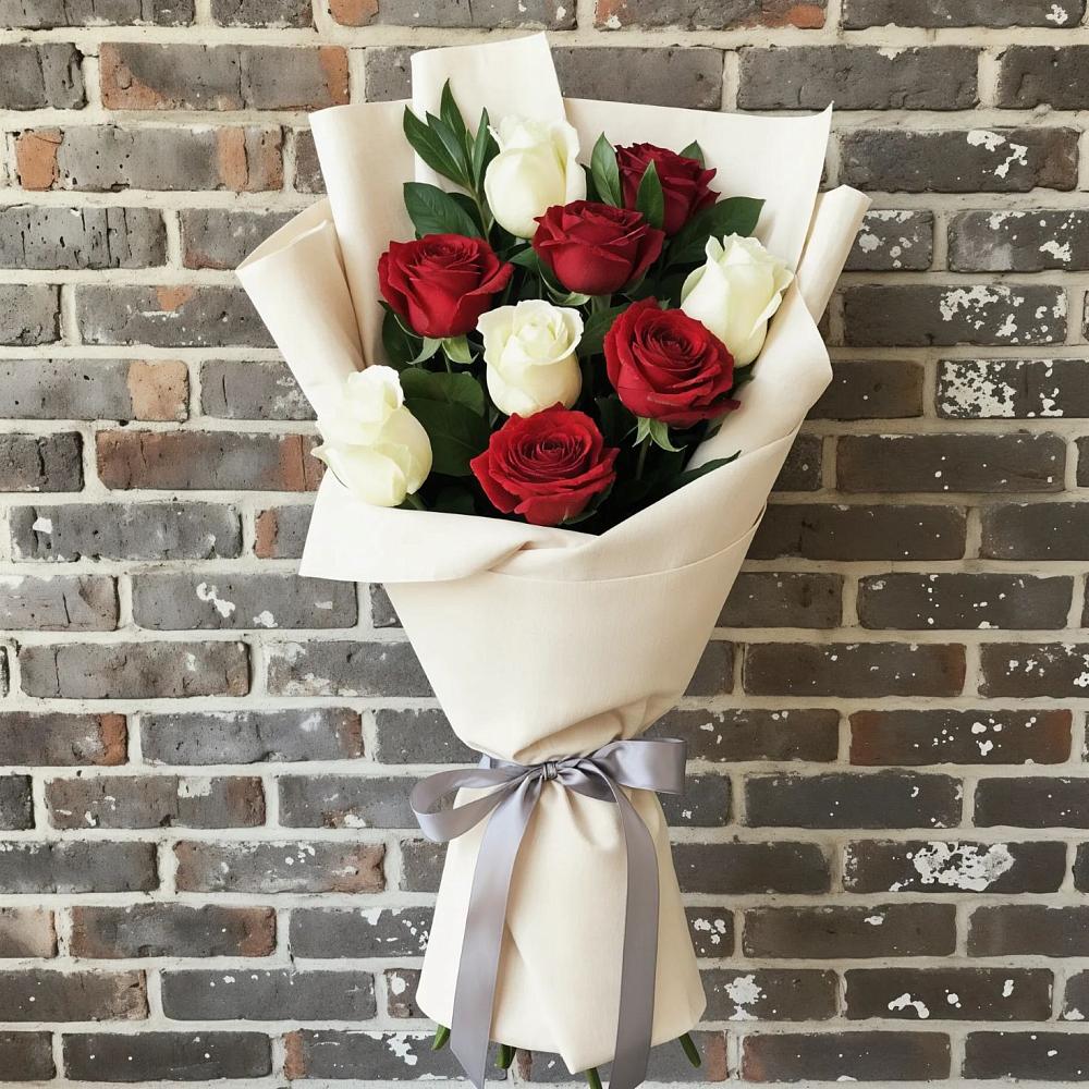 Букет цветов из: Розы в Севске