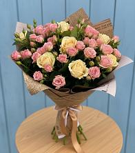 Букет цветов из:  Розы в Севске