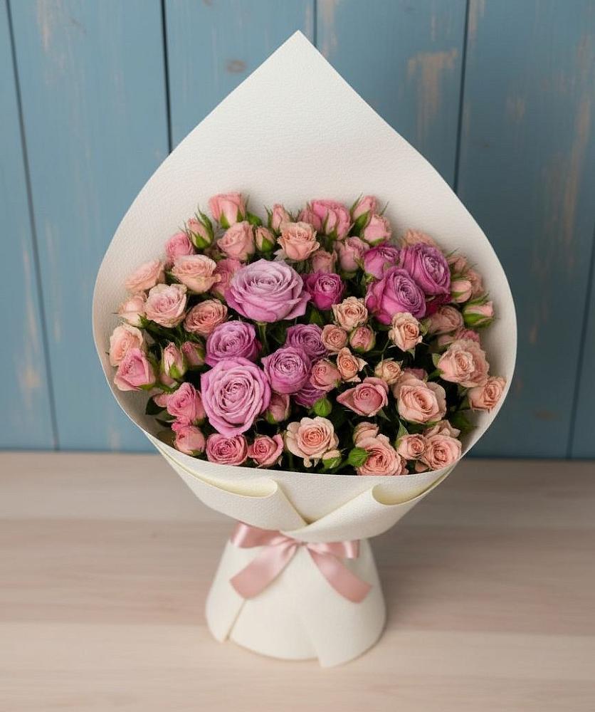 Букет цветов из: Розы в Севске