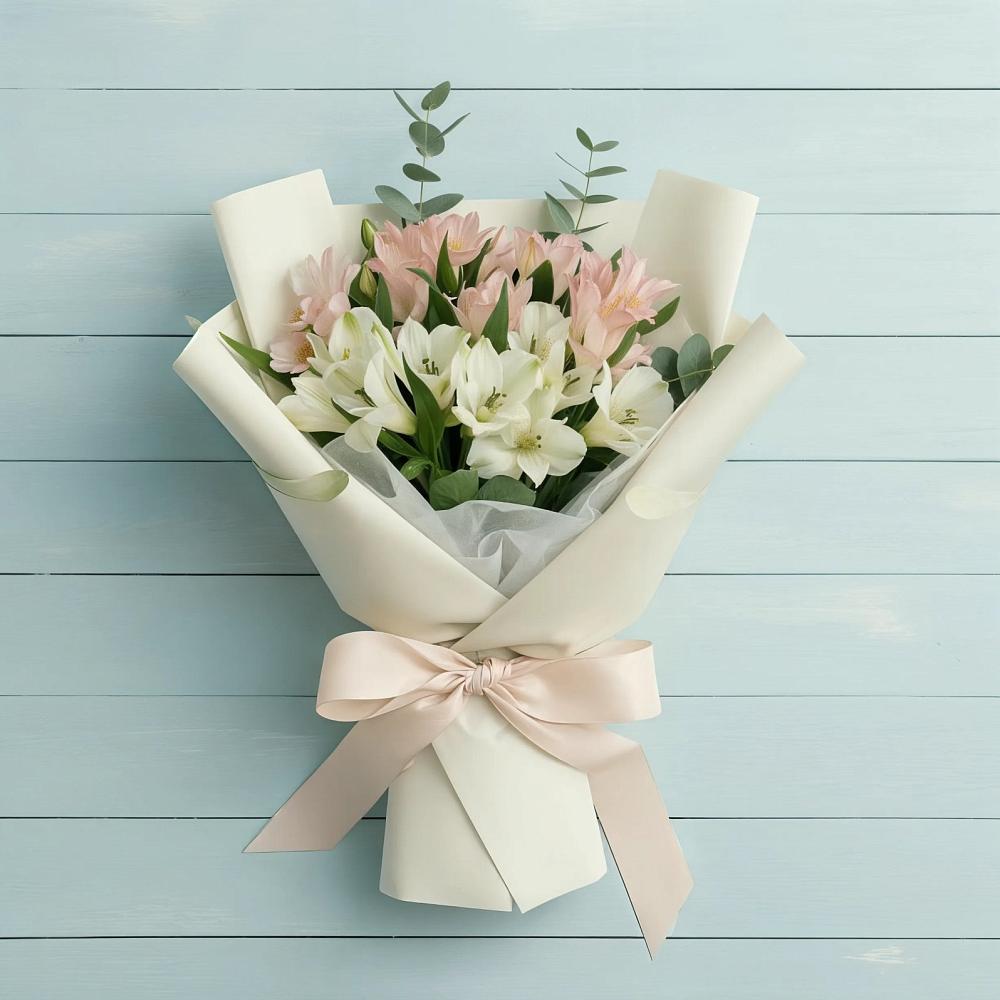 Букет цветов из: Альстромерии в Севске