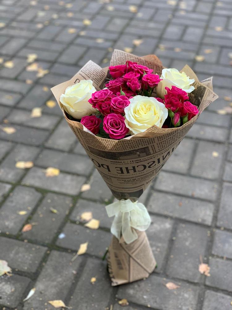 Букет цветов из: Розы в Севске