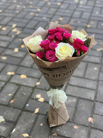 Букет цветов из: Розы в Севске