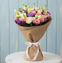 Букет цветов из:  Лизиантусы в Севске