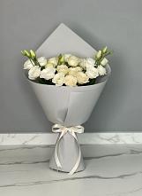 Букет цветов из:  Розы и Лизиантусы #REPLACE_PRED# Севске